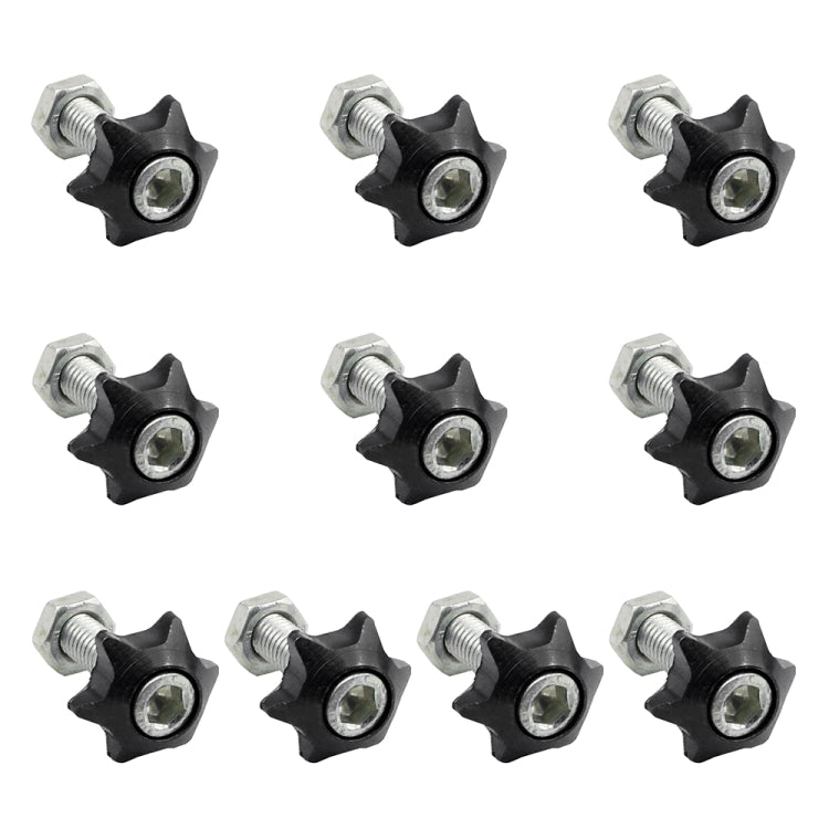 XH-AN071 10 PCS Car Modified Universal Screws Washer Spacer Ring