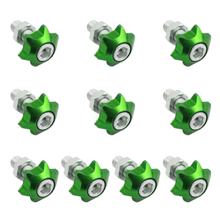 XH-AN071 10 PCS Car Modified Universal Screws Washer Spacer Ring