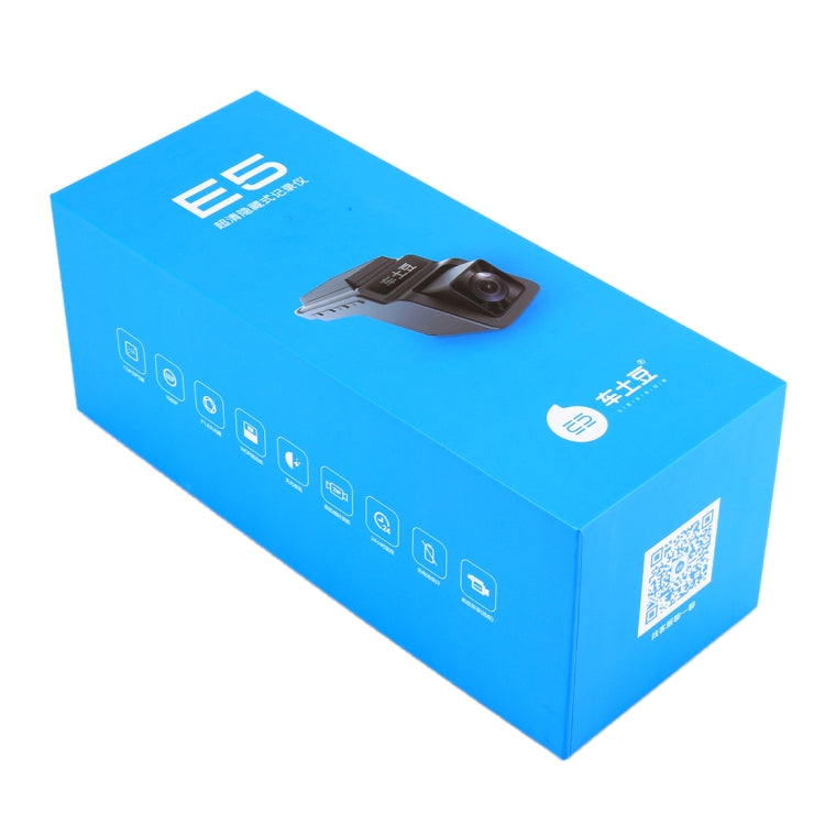 E5 Mini Car Dash Camera Hidden Vehicle Monitor HD 1080P Dashcam Video Recorder Camcorder Motion Detection