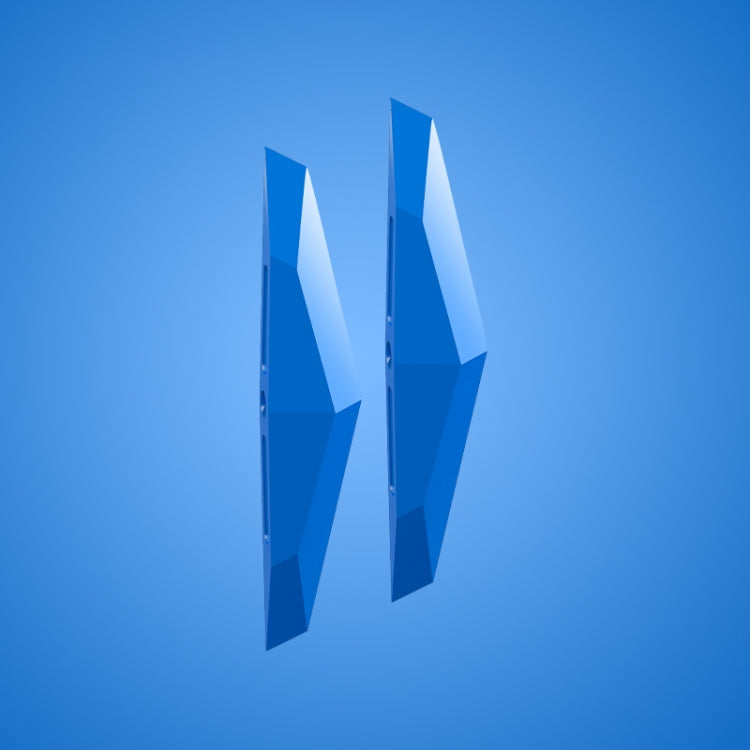 2 PCS Universal Car Screaming Bumper Rearview Mirror Anti-collision Strip Protection Guards Plastic Trims Stickers