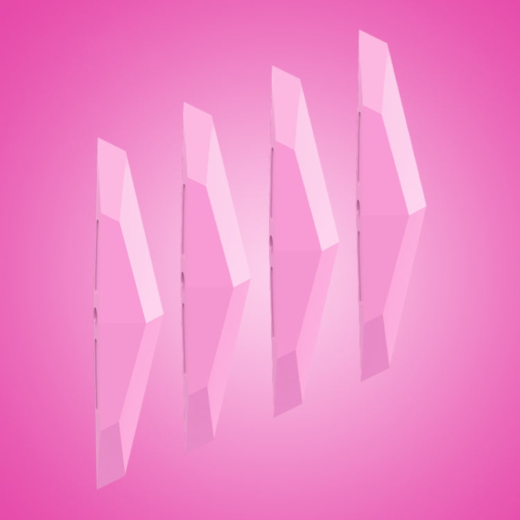 4 PCS Universal Car Screaming Bumper Door Anti-collision Strip Protection Guards Plastic Trims Stickers