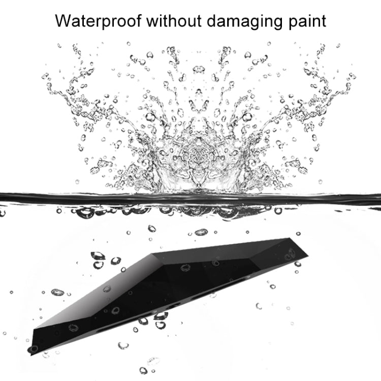 4 PCS Universal Car Screaming Bumper Door Anti-collision Strip Protection Guards Plastic Trims Stickers