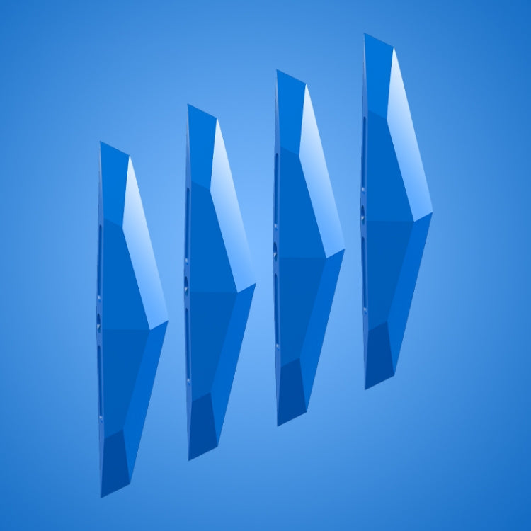 4 PCS Universal Car Screaming Bumper Door Anti-collision Strip Protection Guards Plastic Trims Stickers