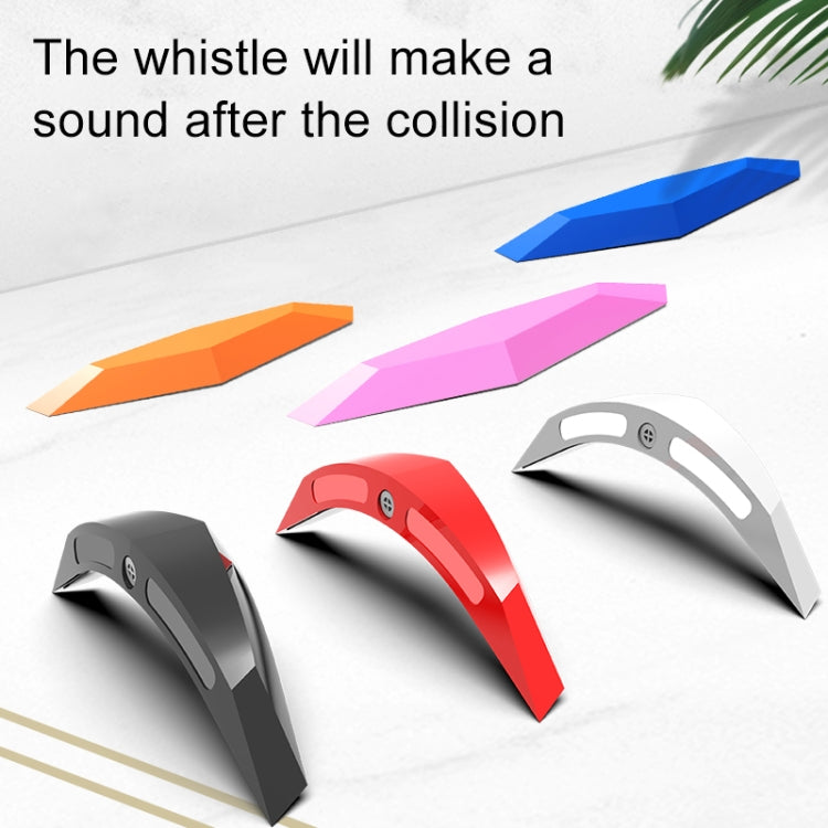 6 PCS Universal Car Screaming Bumper Door + Rearview Mirror Anti-collision Strip Protection Guards Plastic Trims Stickers