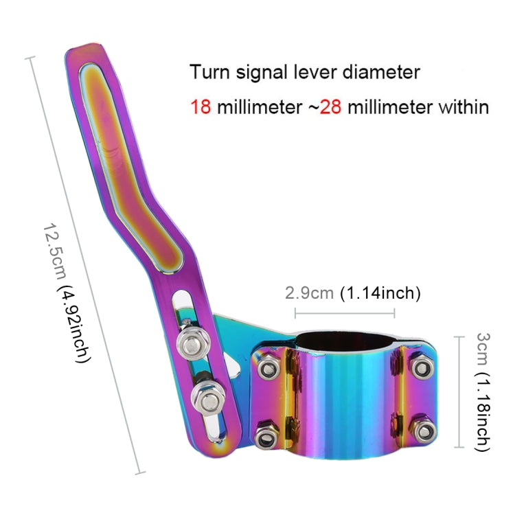 Car Signal Pole Steering Wheel Quick Dial Metal Rotating Rod Steering Signal Rod Extension