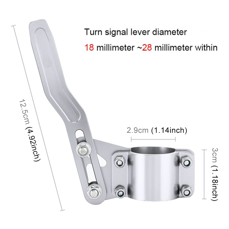 Car Signal Pole Steering Wheel Quick Dial Metal Rotating Rod Steering Signal Rod Extension