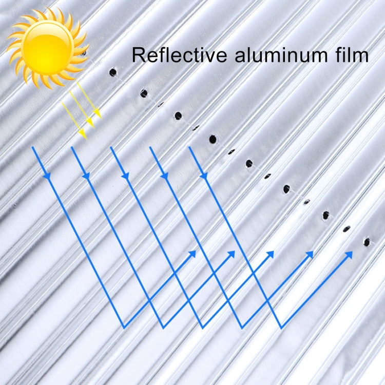 Car Sucker Suction Cups Retractable Windshield Sun Shade Block Sunshade Cover for Solar UV Protect, Size: 46cm