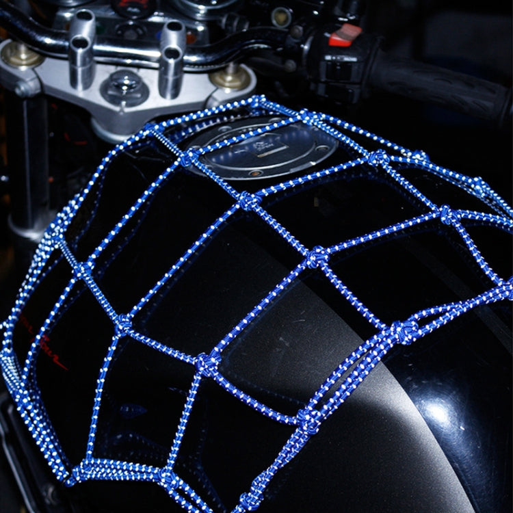 Motorcycle Reflective Helmet Net Fuel Tank Fix Net, Size: 30 x 30cm