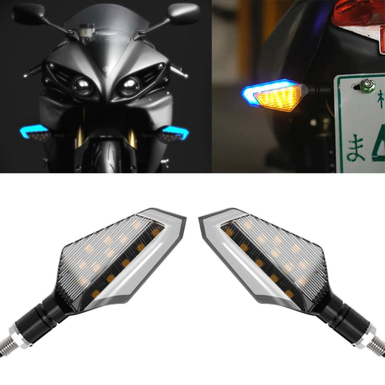 2 PCS DC 12V Motorcycle Daytime Turn Running Light