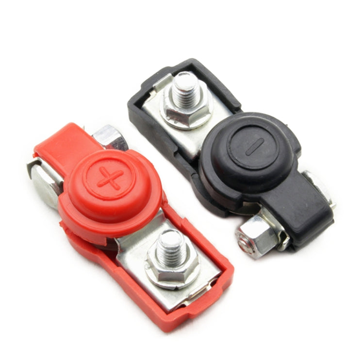 1 Pair Car Battery Stamping and Pulling Terminal Wire Cable Terminals Clamp Connectors Kit