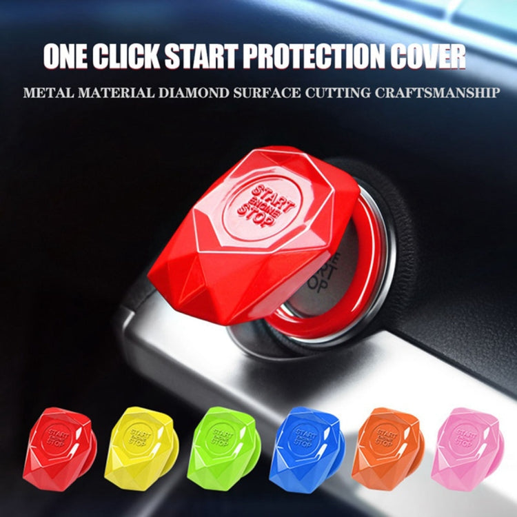 Car Engine Start Key Push Button Protective Cover