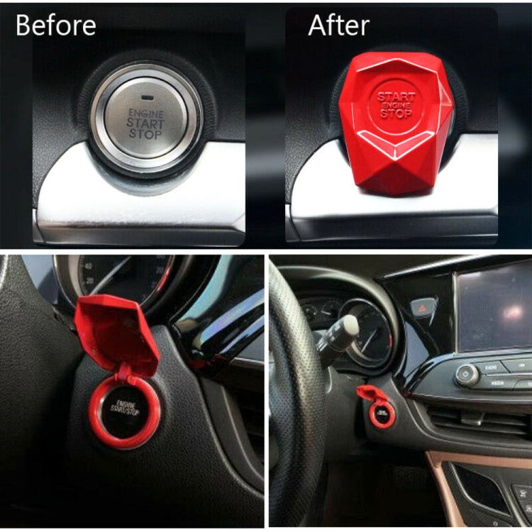 Car Engine Start Key Push Button Protective Cover