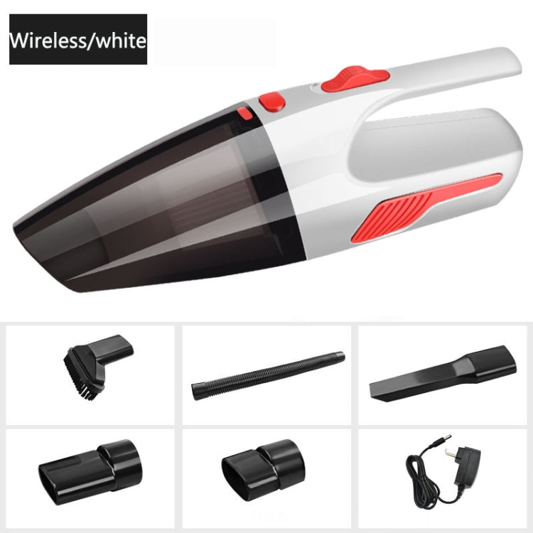 Car / Household Wireless Portable 120W Handheld Powerful Vacuum Cleaner without LED Light EU Plug