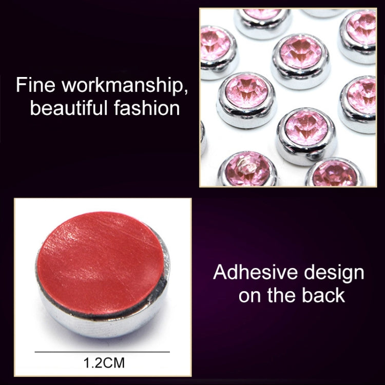 6 in 1 Car Diamond Sticker Set Personality Crystal Decoration