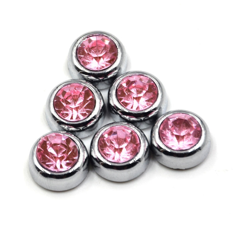 6 in 1 Car Diamond Sticker Set Personality Crystal Decoration