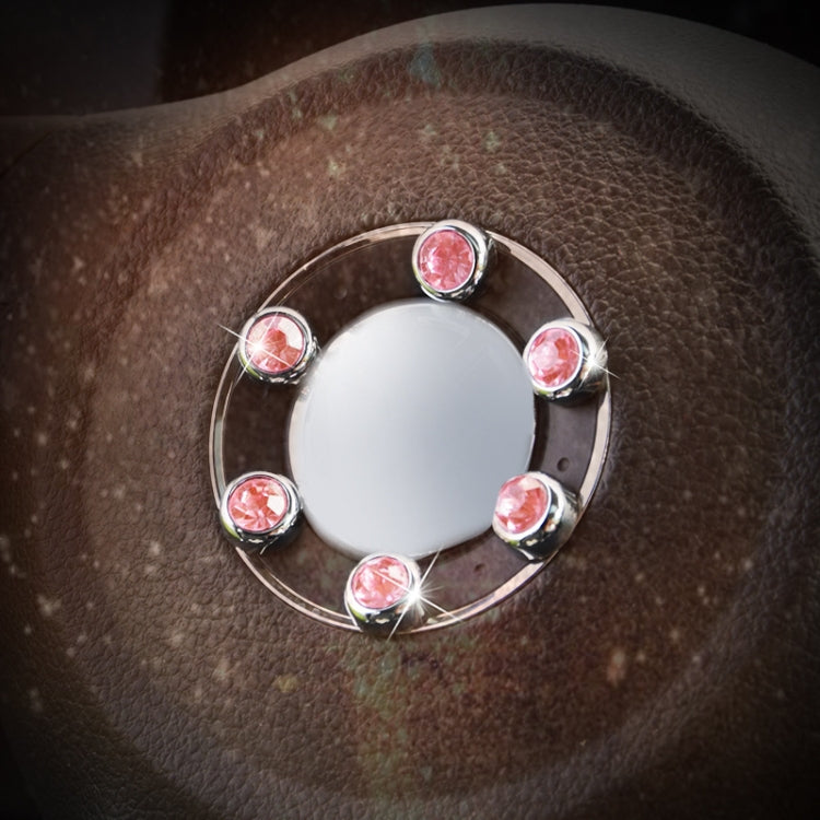 6 in 1 Car Diamond Sticker Set Personality Crystal Decoration