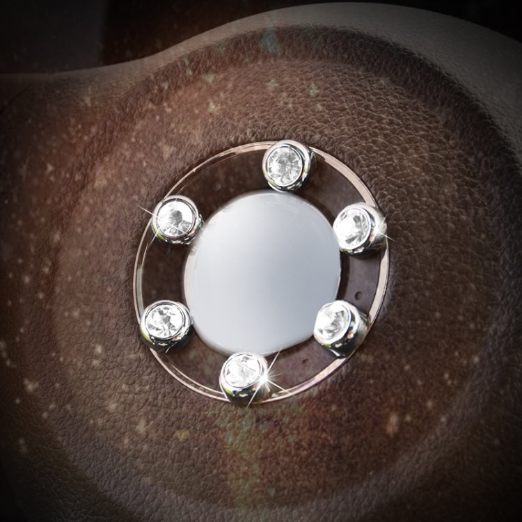 6 in 1 Car Diamond Sticker Set Personality Crystal Decoration