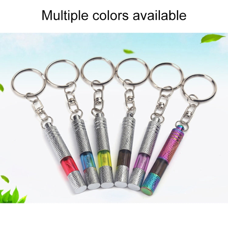 Car Copper LED Neon Lamp Anti-static Keychain Static Elimination Rod