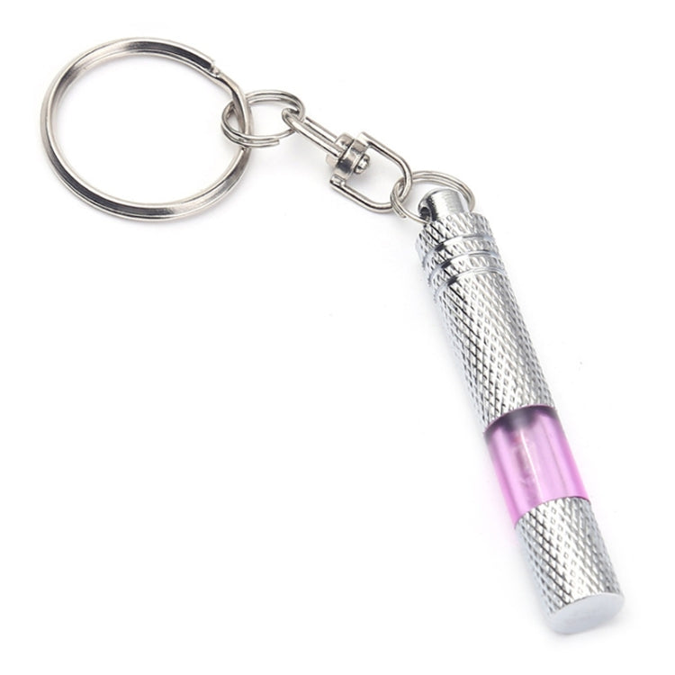 Car Copper LED Neon Lamp Anti-static Keychain Static Elimination Rod