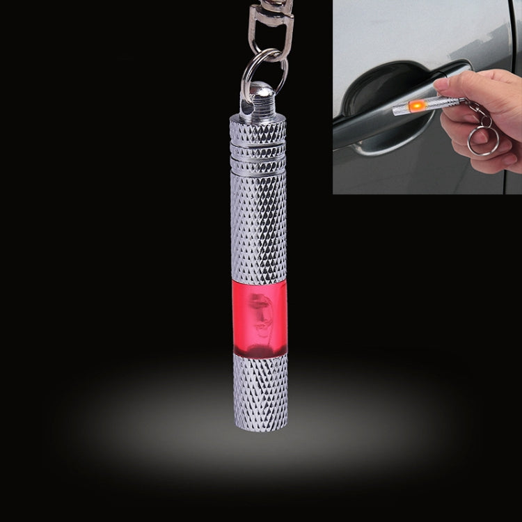 Car Copper LED Neon Lamp Anti-static Keychain Static Elimination Rod