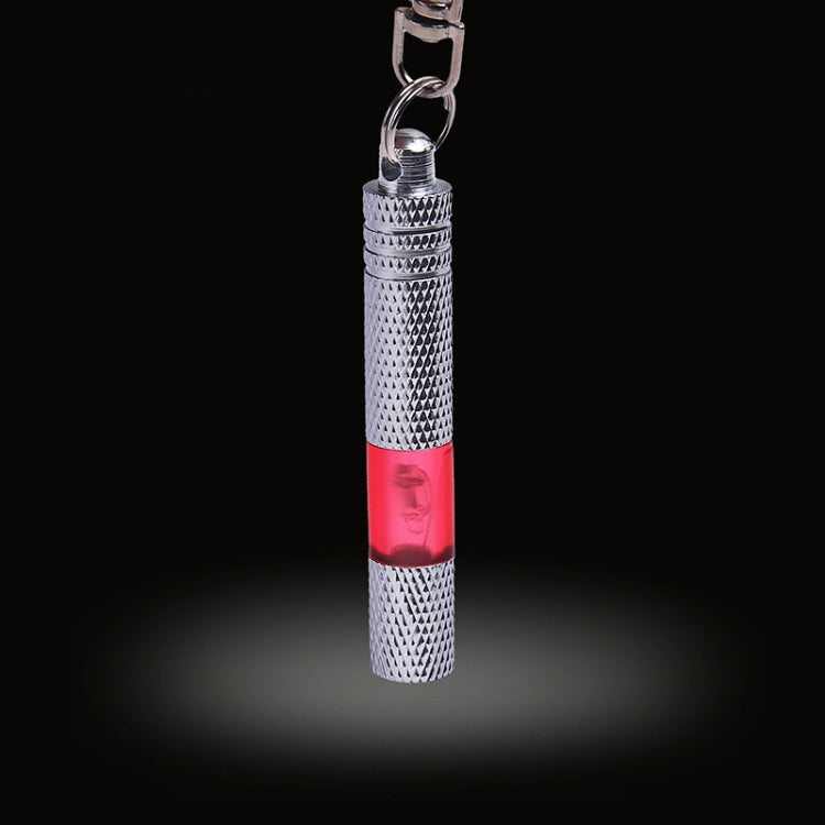 Car Copper LED Neon Lamp Anti-static Keychain Static Elimination Rod