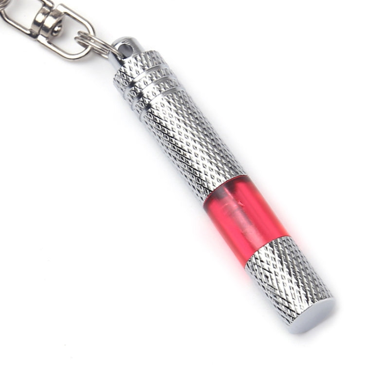 Car Copper LED Neon Lamp Anti-static Keychain Static Elimination Rod