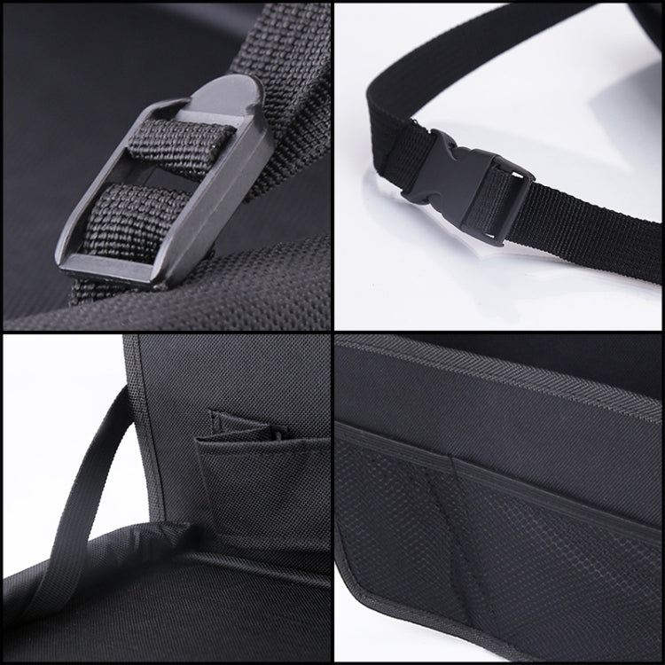 Oxford Cloth Car Auto Back Seat Folding Table Drink Food Cup Tray Holder Stand Desk Multi-purpose Travel Dining Tray