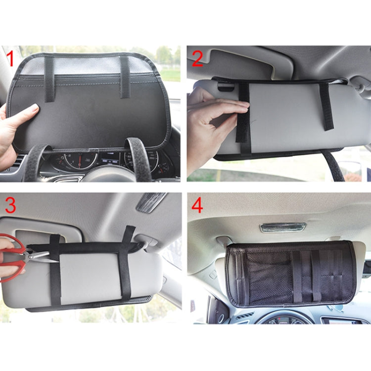 Multifunctional Car Sun Visor Car Card Bag Storage Bag