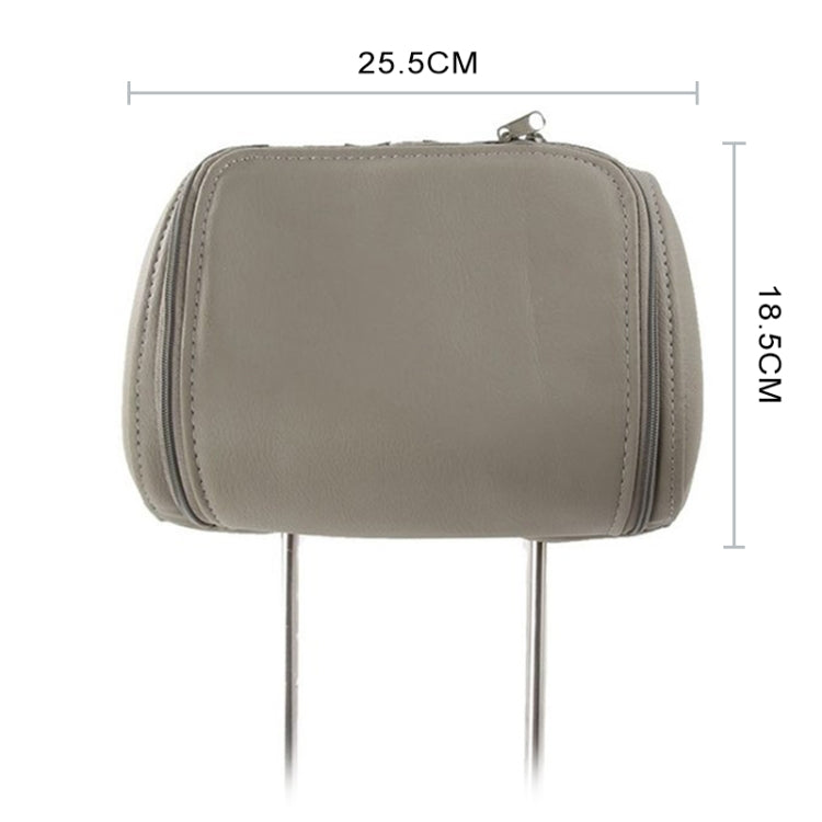 Car 1080P HD Headrest Screen Display MP5 Player Support USB/SD Playback / FM Transmission with Zipper