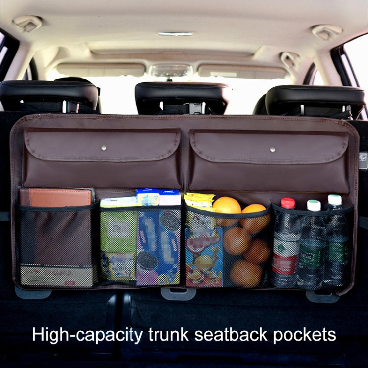 Universal Car Trunk Sundries Storage Bag Car Rear Seat Net Pocket Bag