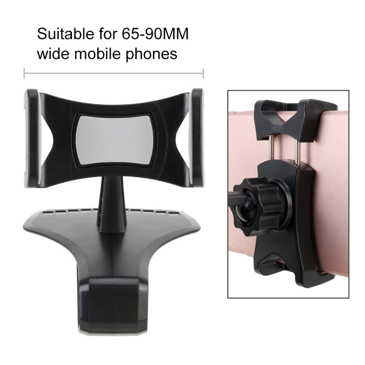 Car Dashboard Mobile Phone Holder Bracket with Number Plate