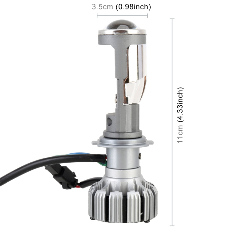 G7 H7 DC12V 55W 5500K Projector Light Headlight Mini LED Lens for Right Driving