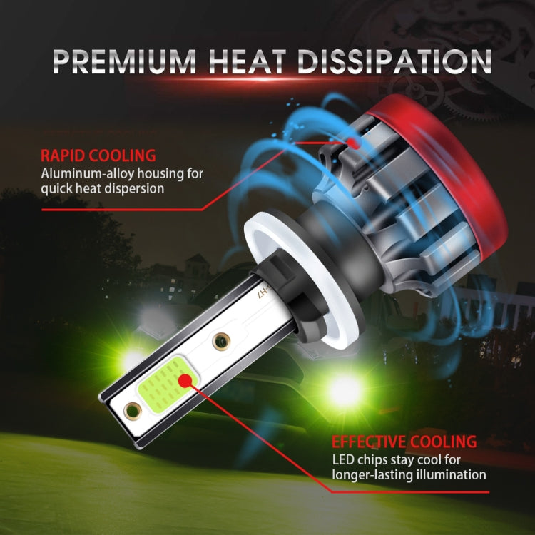 2 PCS EV19 880 / 881 DC9-30V 8W 3000LM IP68 Car Fog Lights (Lime Light)