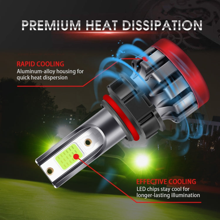 2 PCS EV19 5202 DC9-30V 8W 3000LM IP68 Car Fog Lights (Lime Light)