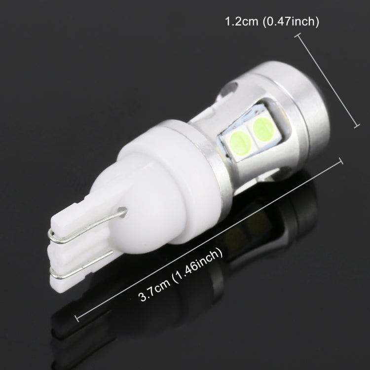 2 PCS T10 DC 12V 1.7W 150LM Car Clearance Lamp Marker Light with 10LEDs SMD-7020