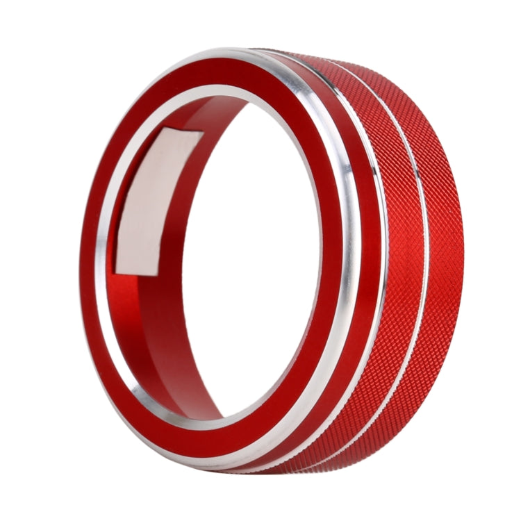 2 PCS Car Aluminum Alloy Air Conditioner Knob Case for Toyota RAV4 / Wildlander