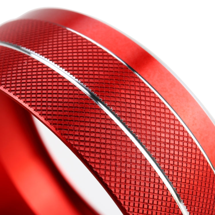 2 PCS Car Aluminum Alloy Air Conditioner Knob Case for Toyota RAV4 / Wildlander