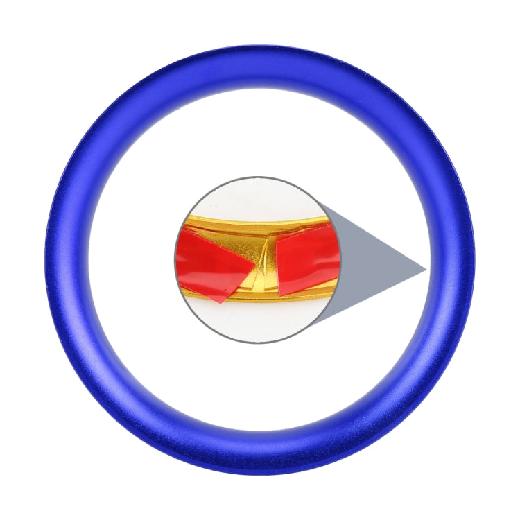 8 PCS Car Aluminum Alloy Air Conditioner Knob Case and Base for Honda XR-V