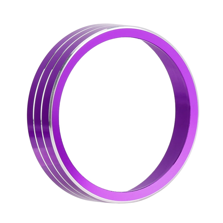 8 PCS Car Aluminum Alloy Air Conditioner Knob Case and Base for Honda XR-V