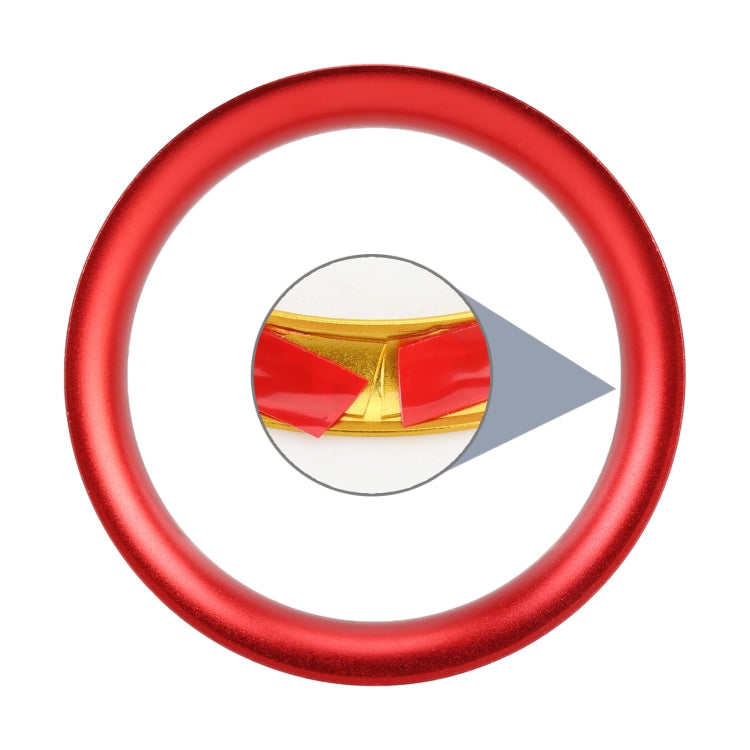 8 PCS Car Aluminum Alloy Air Conditioner Knob Case and Base for Honda XR-V