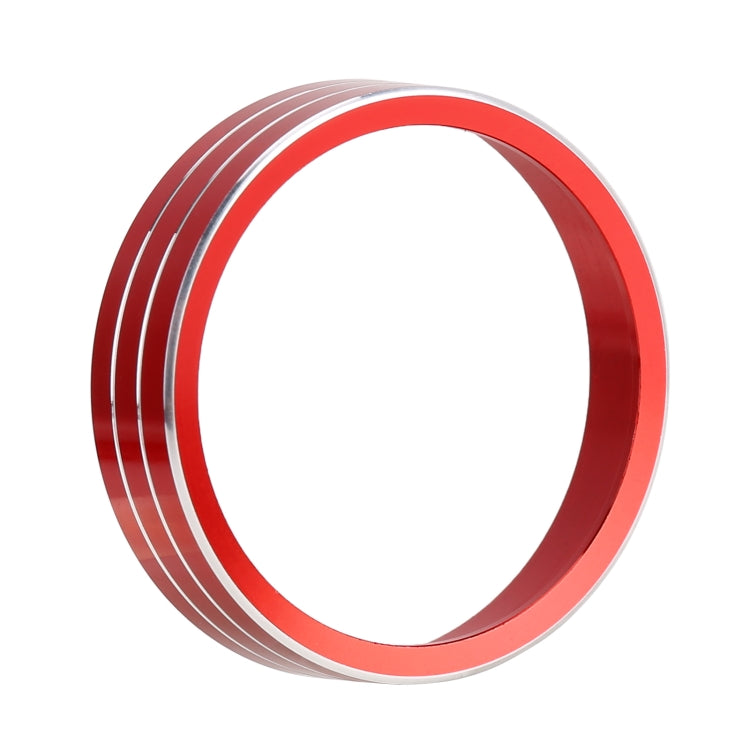 8 PCS Car Aluminum Alloy Air Conditioner Knob Case and Base for Honda XR-V