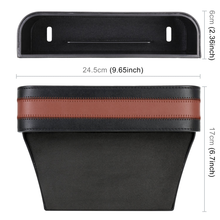 Car Multi-functional Cup Holder Seat Gap Side Storage Box