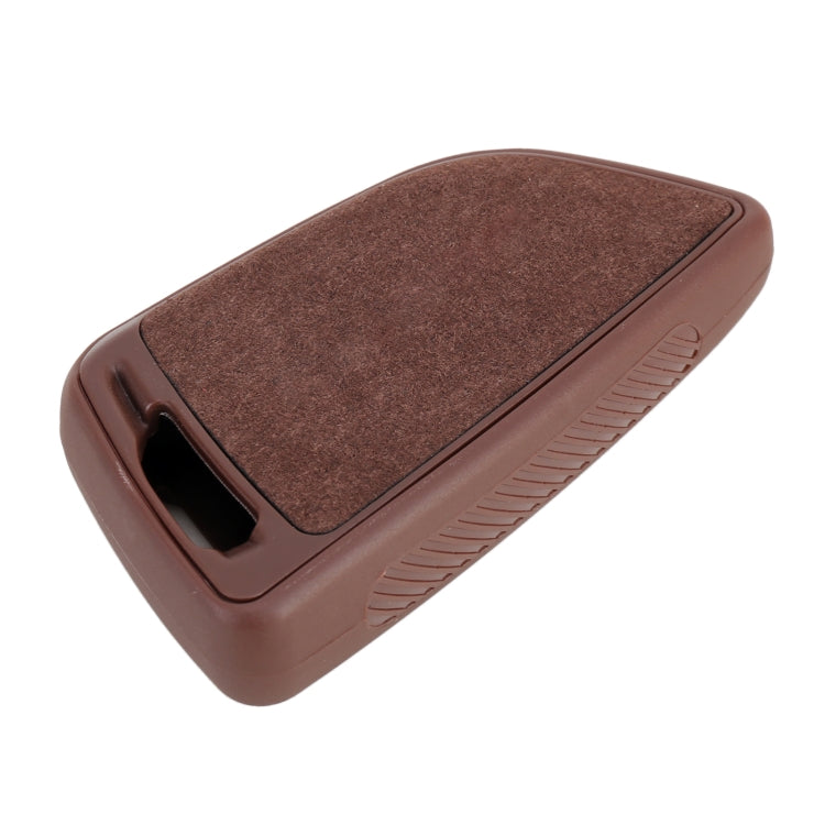 Car Flocking Plastic Knife-shaped Key Protective Cover Three Buttons for BMW