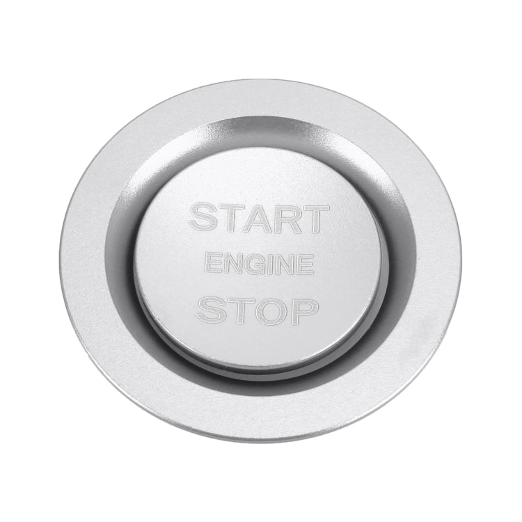 Car Engine Start Key Push Button Ring Trim Metal Sticker Decoration for Land Rover/Jaguar