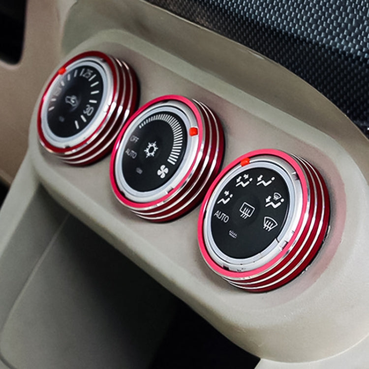 Car Metal Air Conditioner Knob Case for Mitsubishi ASX