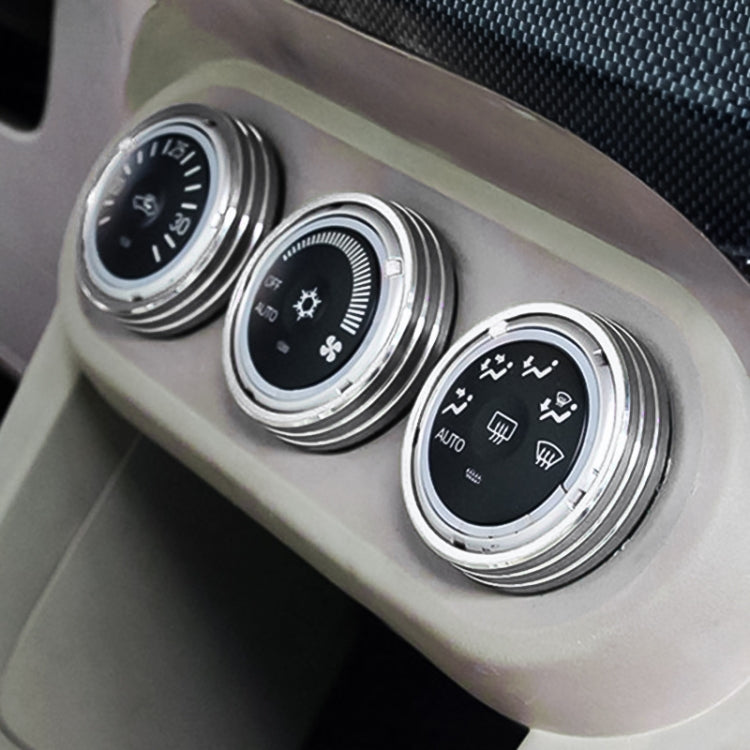 Car Metal Air Conditioner Knob Case for Mitsubishi ASX