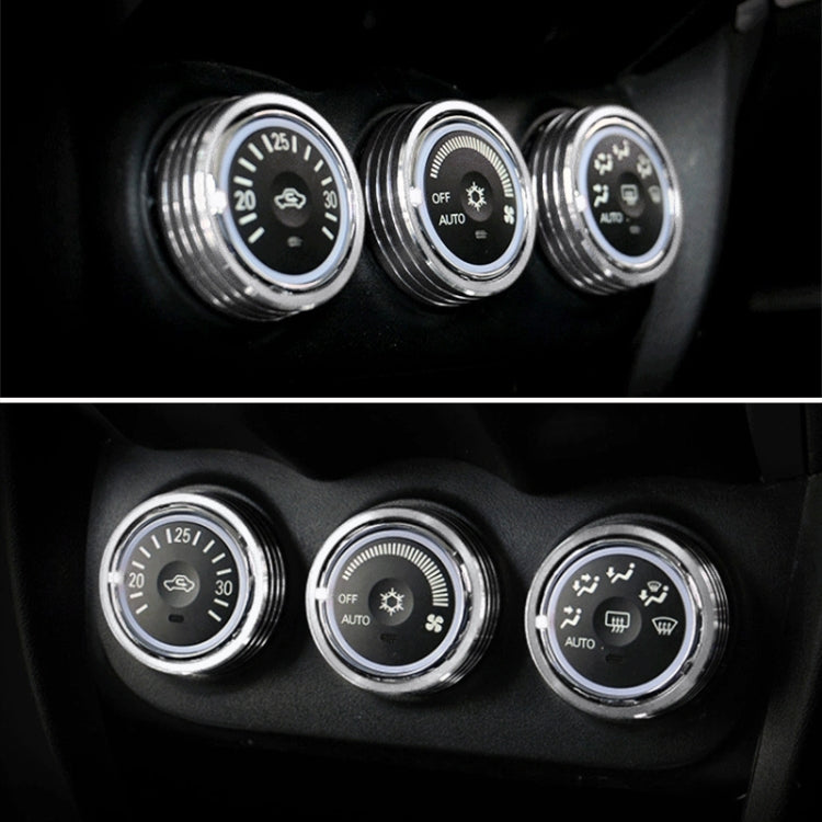 Car Metal Air Conditioner Knob Case for Mitsubishi ASX