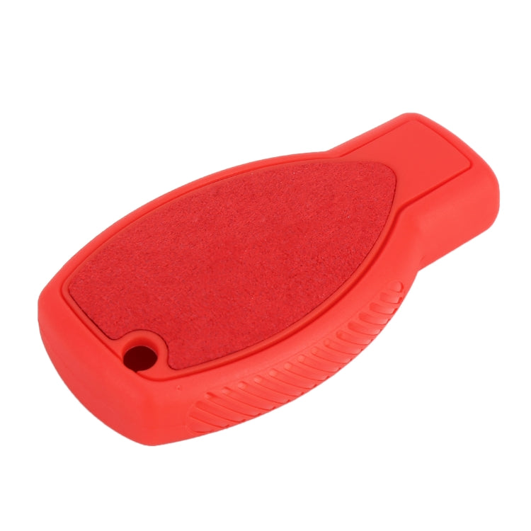 Car Flocking Plastic Key Protective Cover Two Buttons for Mercedes-Benz