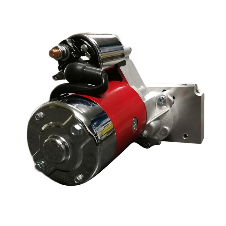 [US Warehouse] 3HP Tooth Flywheel 153 168 Mini Starter for Chevrolet SBC BBC(OE No.:18493 )(Red)