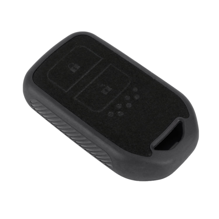 Car Flocking Plastic Knife-shaped Key Protective Cover Two Buttons for Honda